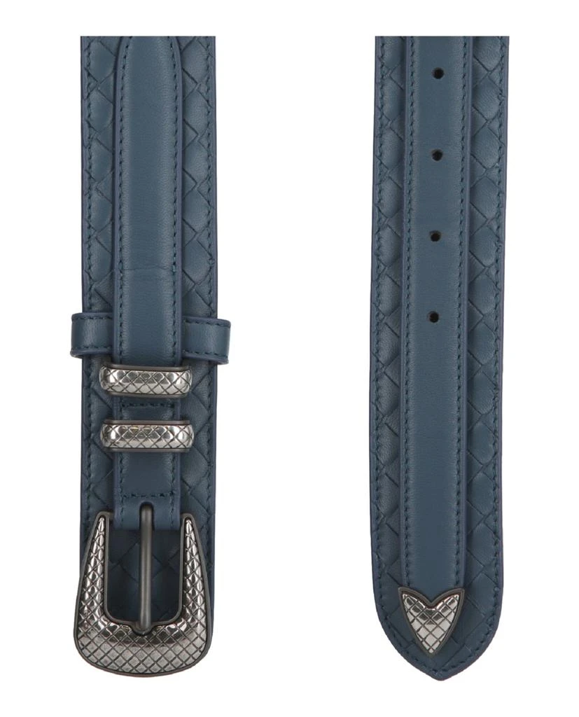 商品Bottega Veneta|Intrecciato Western Tip Belt,价格¥1425,第4张图片详细描述