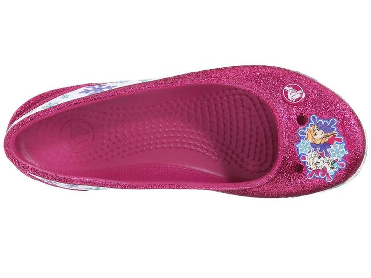 商品Crocs|Genna II Frozen™ Flat (Toddler/Little Kid/Big Kid),价格¥150,第2张图片详细描述