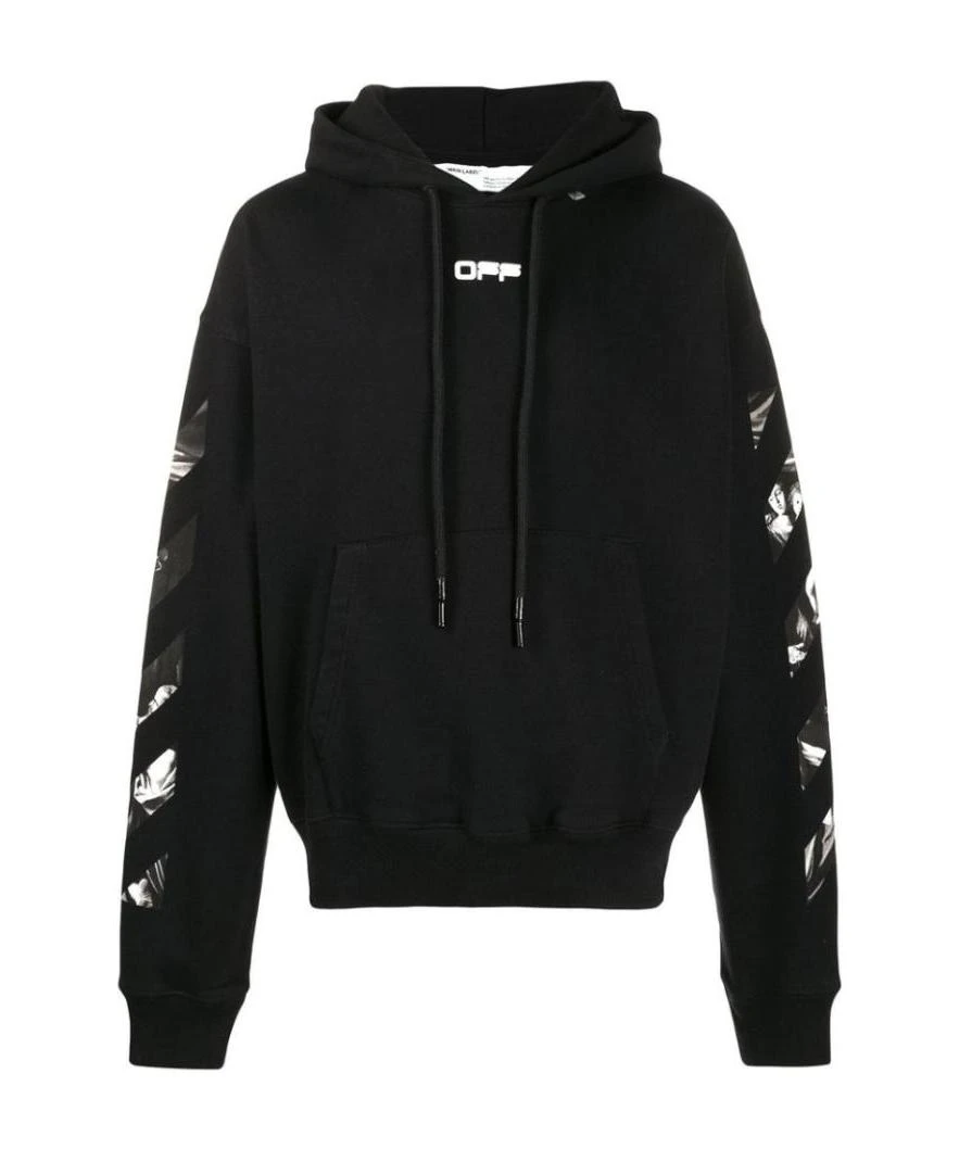 商品【商品预售7天】 Off-White|Off-White 男士针织毛衣 OMBB037S20E300051088 黑色,价格¥2315,第1张图片