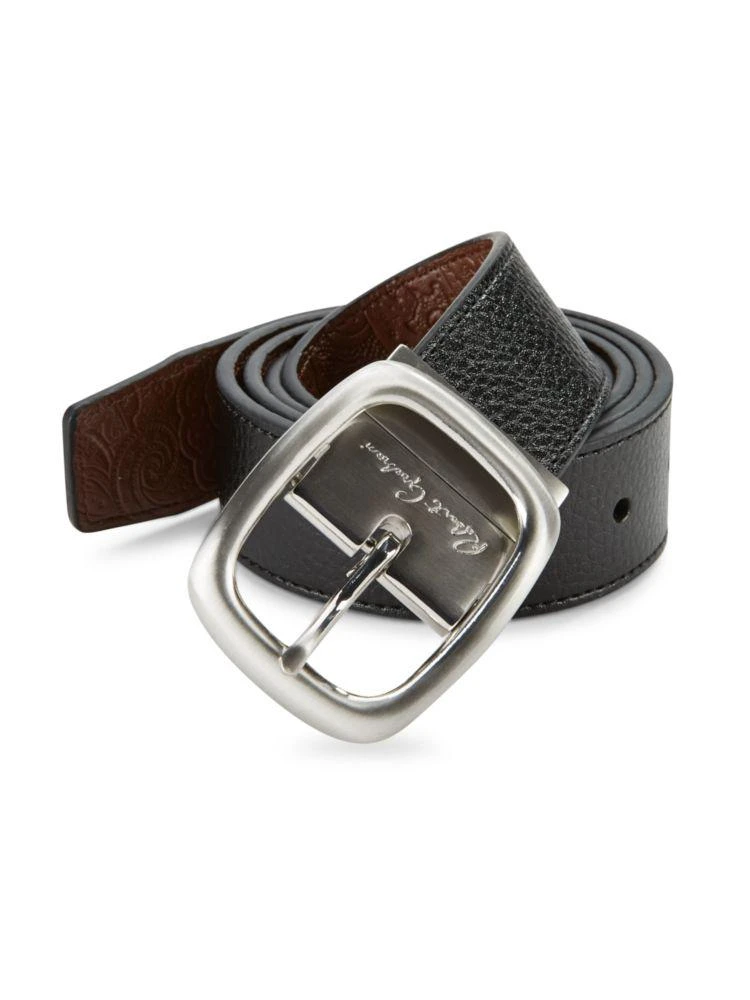 商品Robert Graham|Reversible Faux Leather Belt,价格¥200,第1张图片