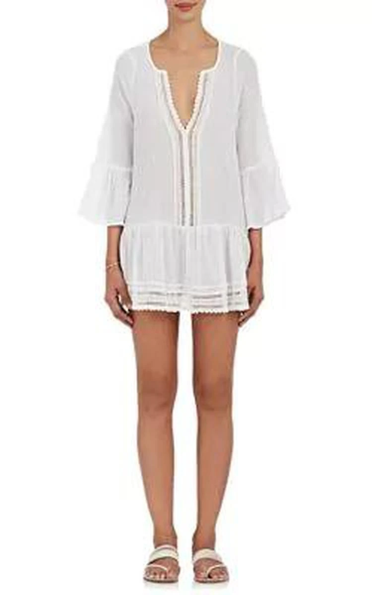 商品Eberjey|Tessa Cotton Cover-Up Dress,价格¥657,第1张图片