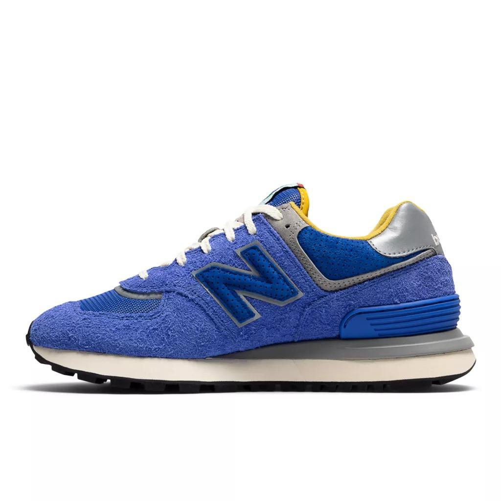 商品New Balance|男款 新百伦 Bodega联名 574 休闲鞋 蓝色,价格¥968,第5张图片详细描述