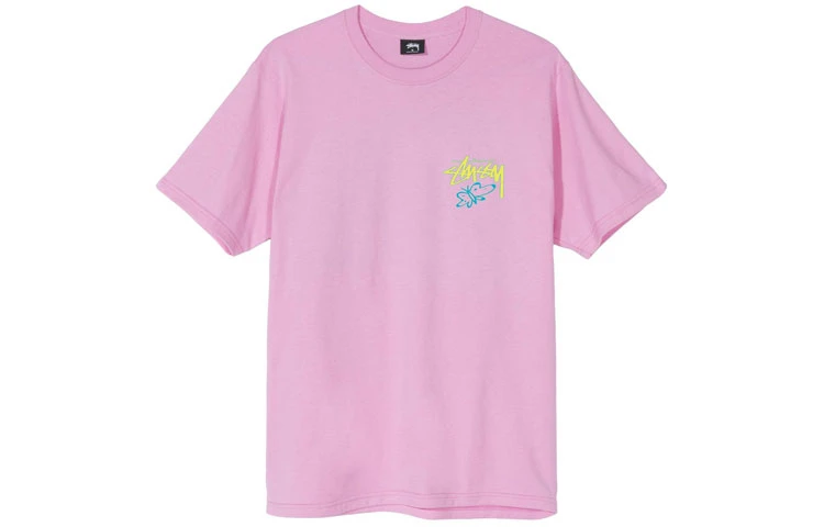 商品[国内直发] STUSSY|Super Bloom Tee 背后大Logo印花短袖美式复古T恤 男女同款,价格¥646,第11张图片详细描述