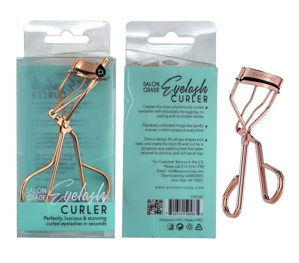 商品PURSONIC|Pro Eyelash Curler for All Eye Shapes, Longlasting Voluminously Eyelash Curls,价格¥127,第1张图片