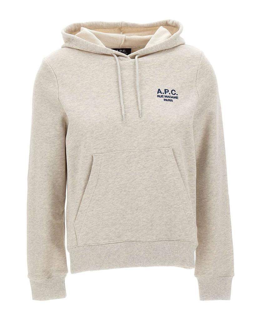 商品A.P.C.|Cotton 'hoodie Manuela Ecru Chine',价格¥1308,第1张图片