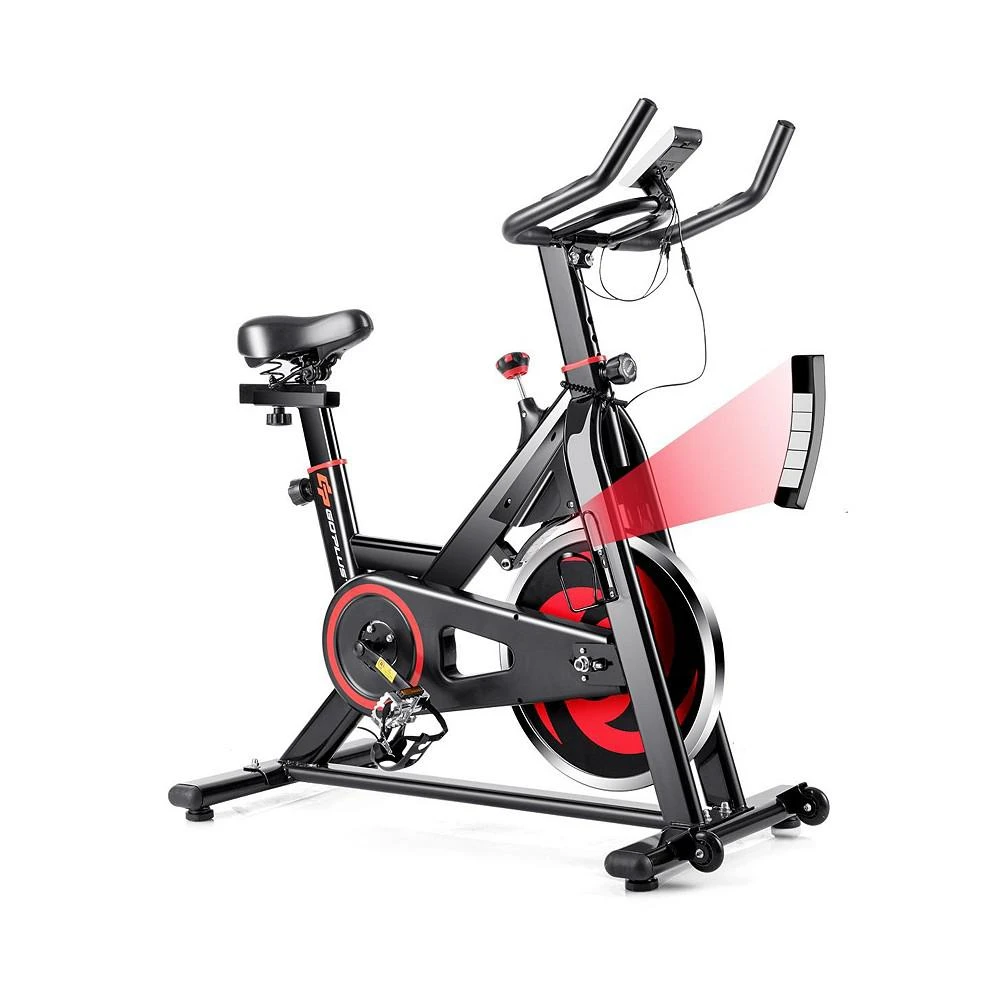 商品Costway|Stationary Exercise Magnetic Cycling Bike 30Lbs Flywheel,价格¥1630,第1张图片