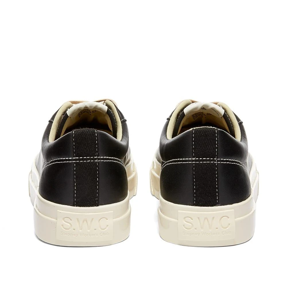 商品Stepney Workers Club|Stepney Workers Club Dellow Leather Sneaker,价格¥433,第3张图片详细描述