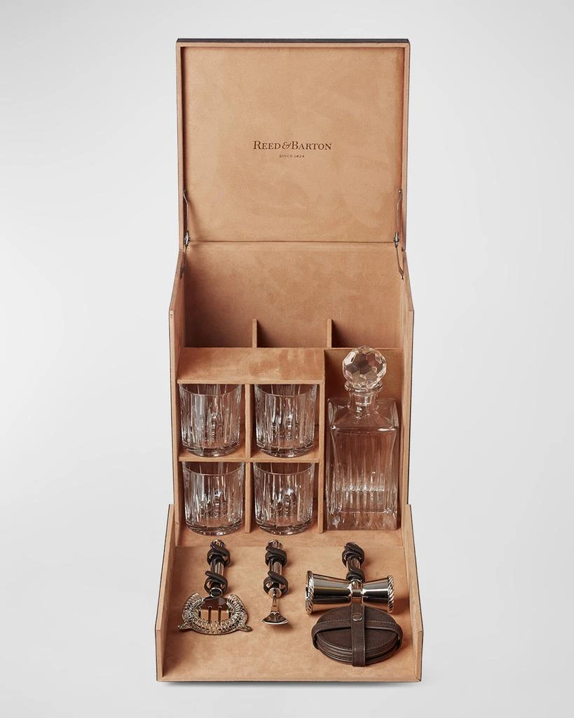 商品Reed & Barton|200th Anniversary Soho Leather Bar Gift Set,价格¥5427,第5张图片详细描述