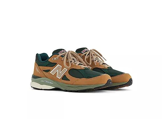 商品New Balance|男款 新百伦 990v3 美产休闲鞋 卡其色,价格¥1622,第2张图片详细描述