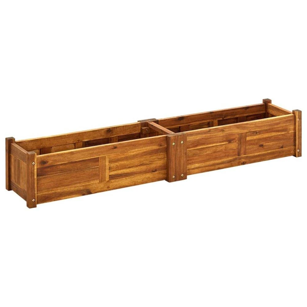 商品VidaXL|Garden Raised Bed Acacia Wood 59"x11.8"x9.8", 42567,价格¥2624,第1张图片