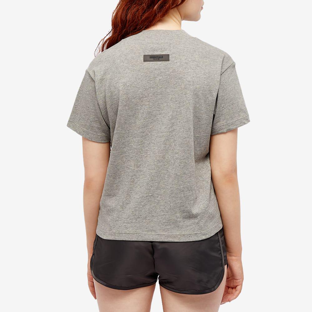 Fear of God ESSENTIALS Women's 1977 Tee - Dark Oatmeal商品第3张图片规格展示