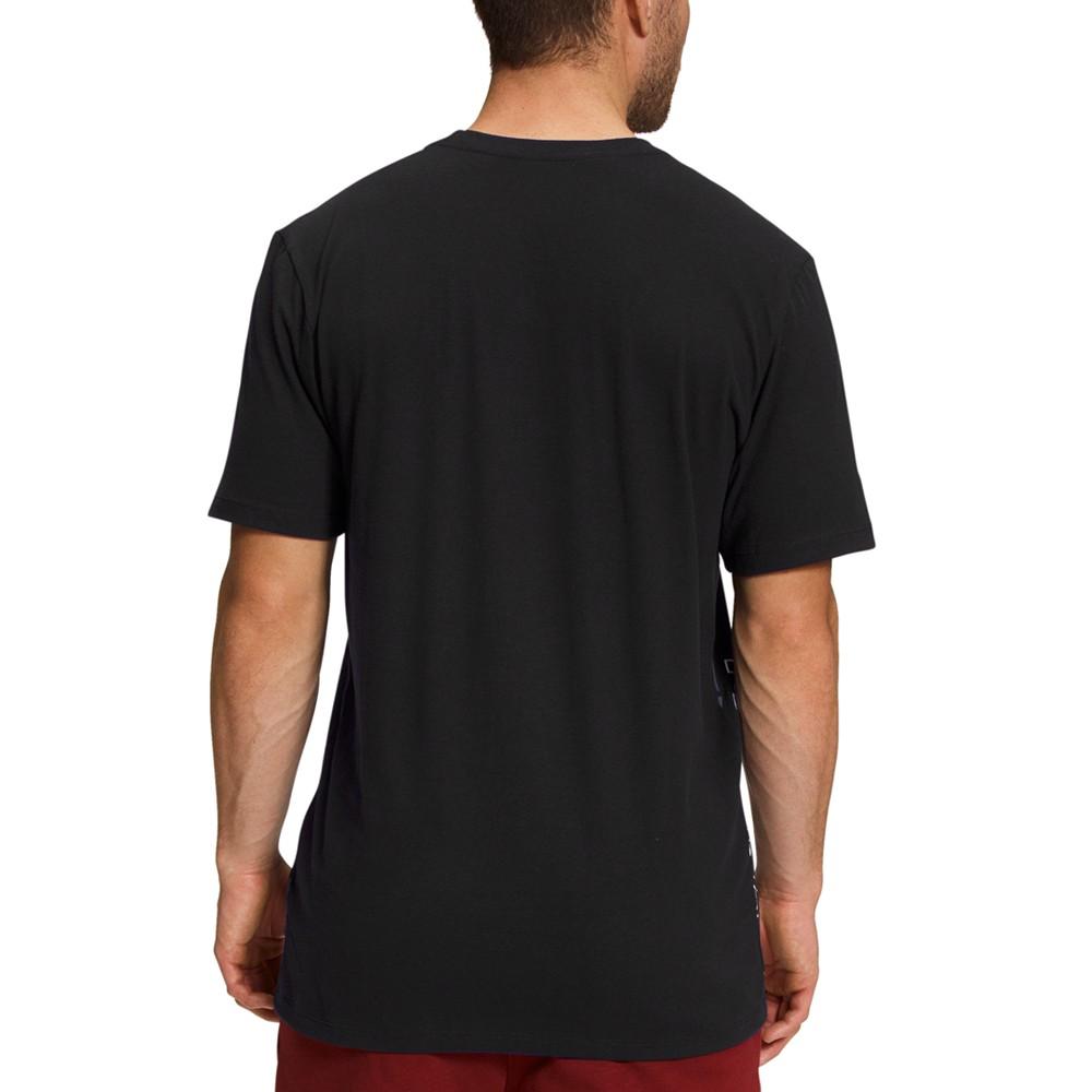 Men's Graphic Injection Short Sleeve T-shirt商品第3张图片规格展示
