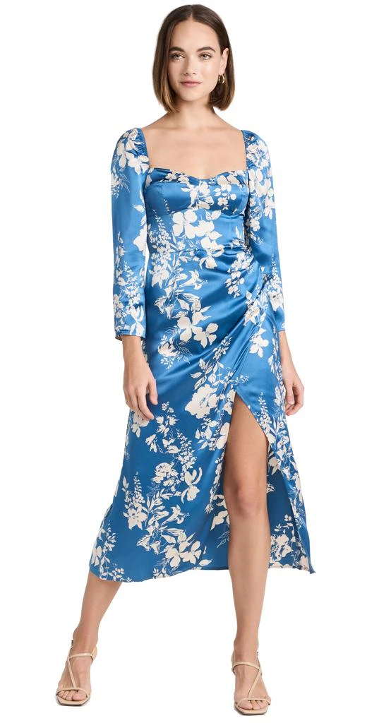 商品Reformation|Reformation Gloriana Silk Dress,价格¥2559,第1张图片