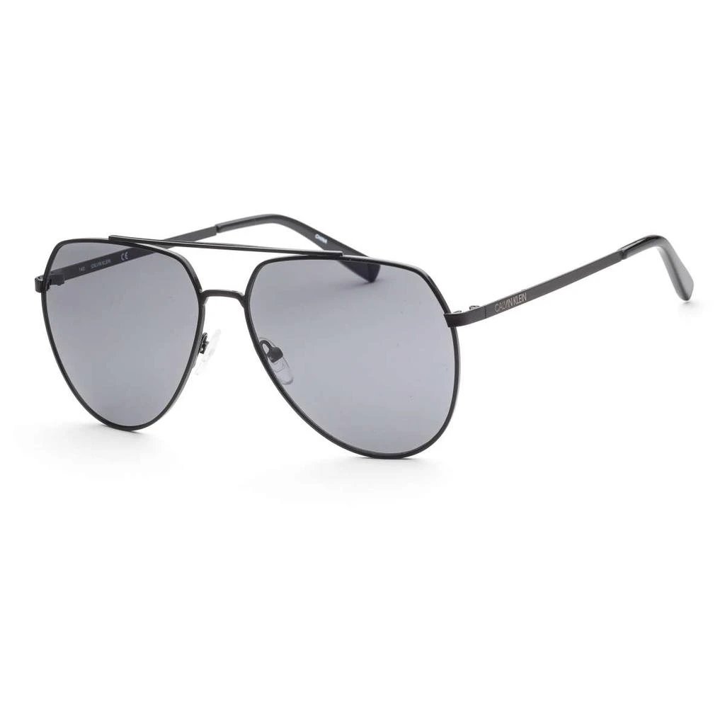 商品Calvin Klein|Calvin Klein Men's Black Geometric Sunglasses,价格¥152,第1张图片