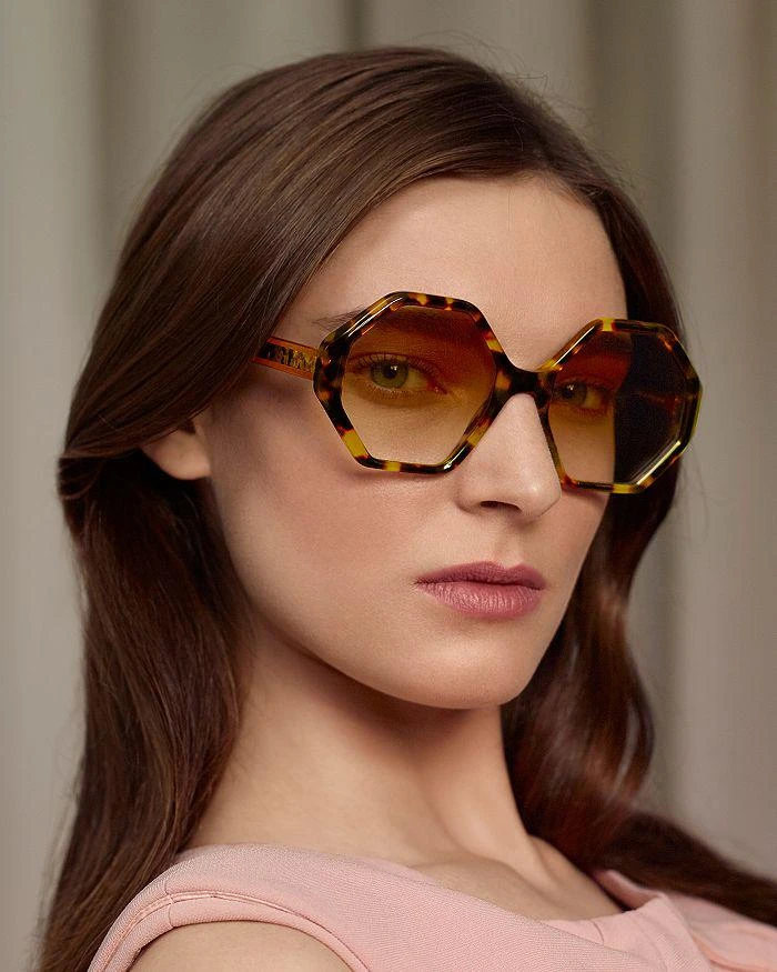 商品Chloé|Women's Octagonal Sunglasses, 55mm ,价格¥2531,第2张图片详细描述