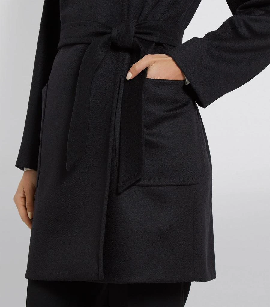 商品Max Mara|Cashmere Fur Trim Coat,价格¥17953,第3张图片详细描述