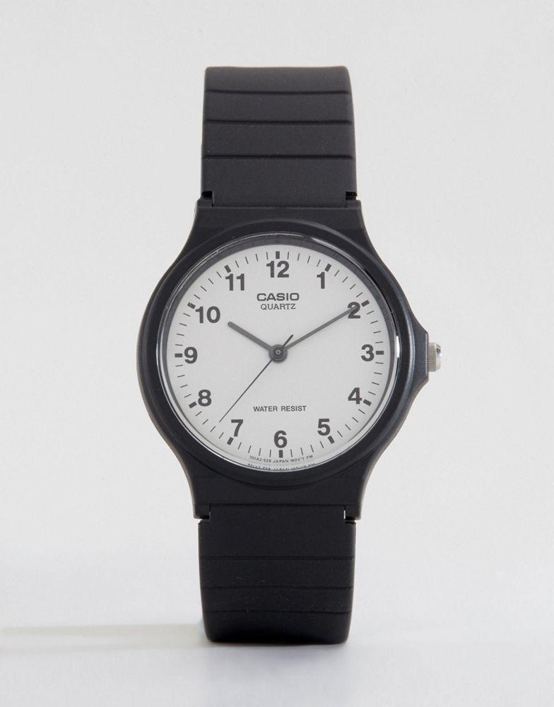 MQ-24-7BLL模拟树脂表带手表 男士手表商品第1张图片规格展示
