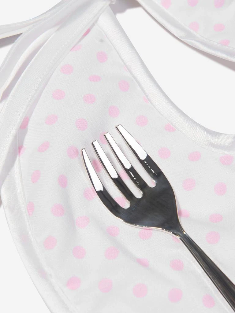 商品English Trousseau|English Trousseau Baby Girls Silver Plated Cutlery Set With Bib,价格¥234,第4张图片详细描述