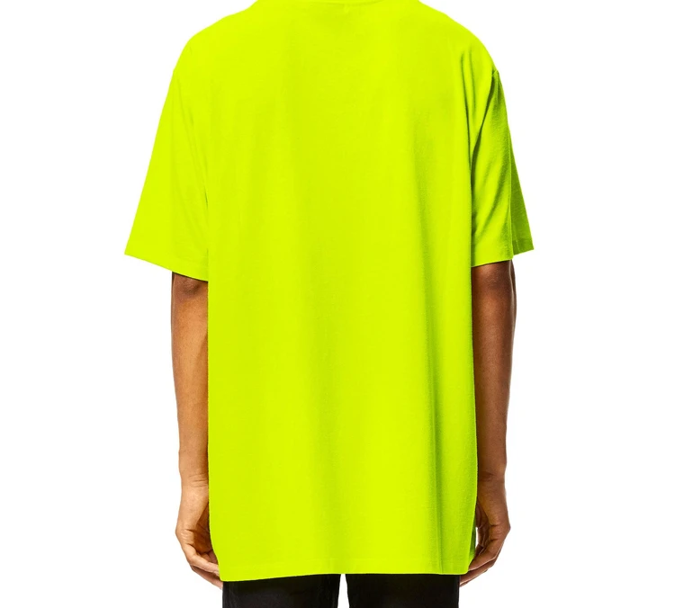 商品[国内直发] Loewe|Smiley笑脸印花短袖T恤 男女同款 荧光黄,价格¥2093,第6张图片详细描述