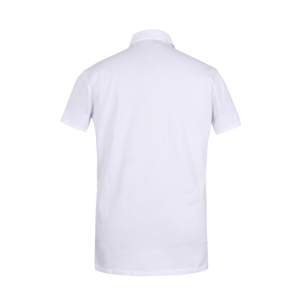VERSACE COLLECTION 男士白色棉质POLO衫 V800708-VJ00180-V9052商品第3张图片规格展示