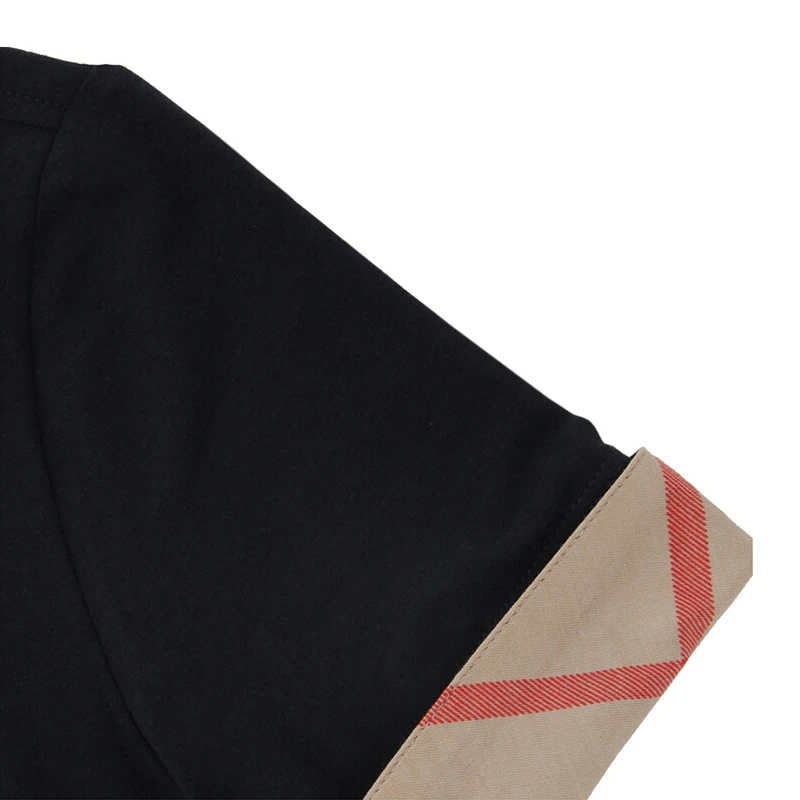 Burberry 博柏利 女士深蓝色纯棉圆领短袖T恤 3877319 商品