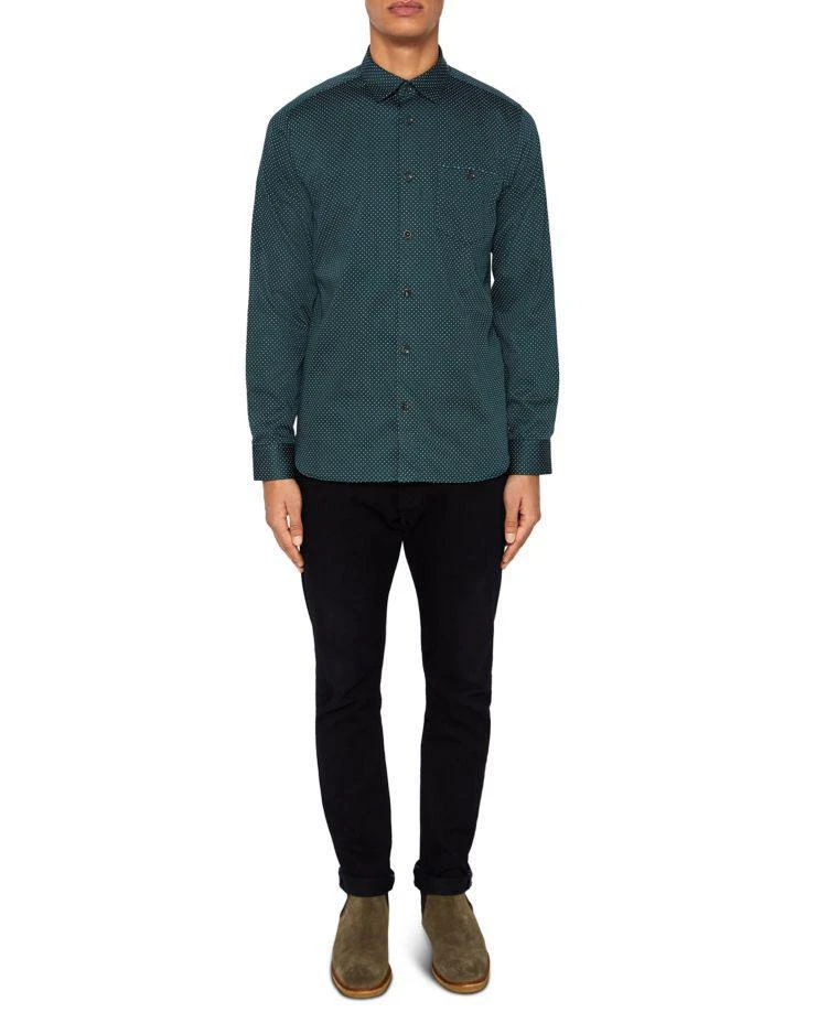 商品Ted Baker London|Skwere Regular Fit Button-Down Shirt,价格¥607,第3张图片详细描述