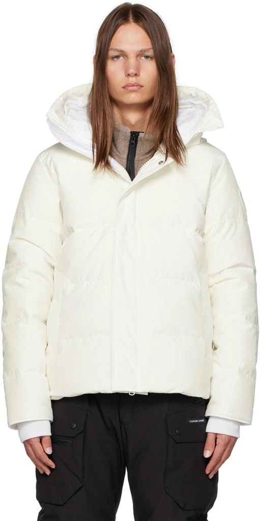 商品Canada Goose|White HUMANATURE MacMillan Down Jacket,价格¥9832,第1张图片