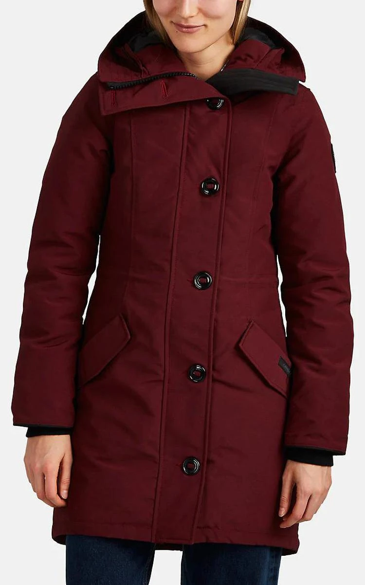 商品Canada Goose|Rossclair Tech-Faille Down Parka,价格¥7020,第4张图片详细描述