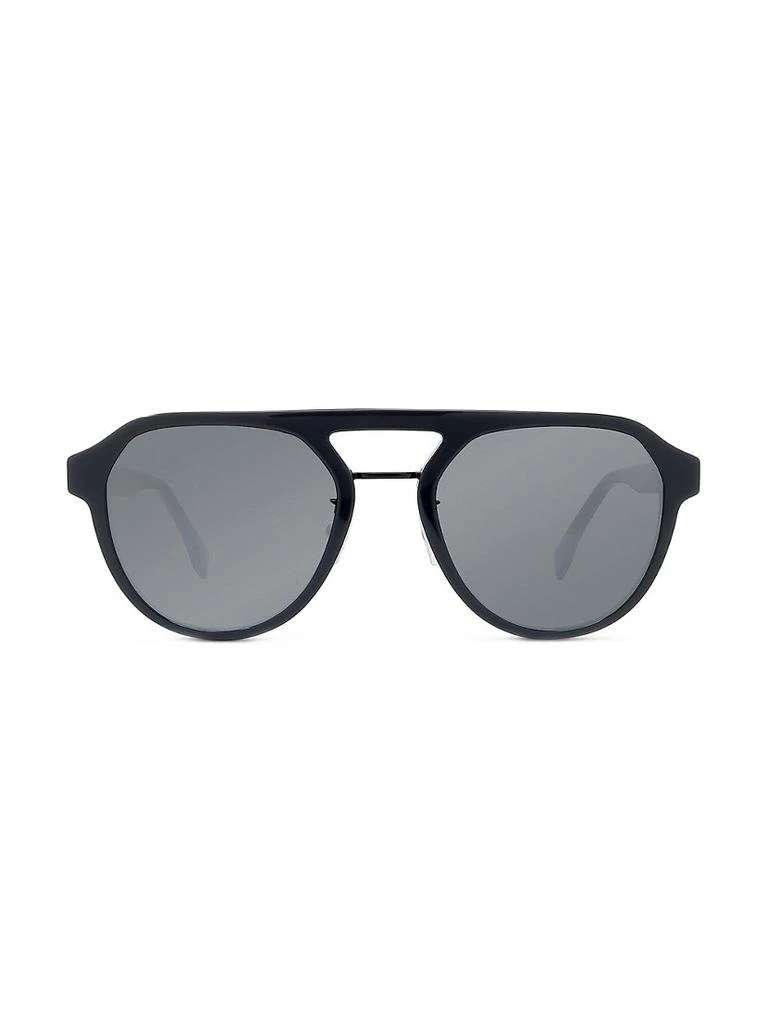 商品Fendi|Temple Logo Aviator Sunglasses,价格¥2266,第1张图片