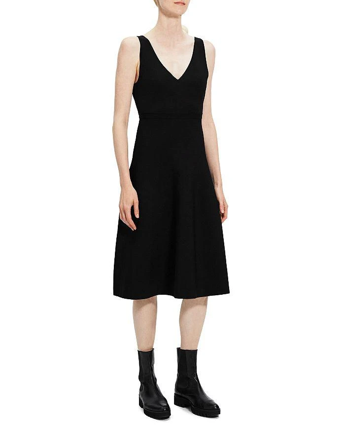 商品Theory|Sleeveless Fit and Flare Dress,价格¥953,第4张图片详细描述