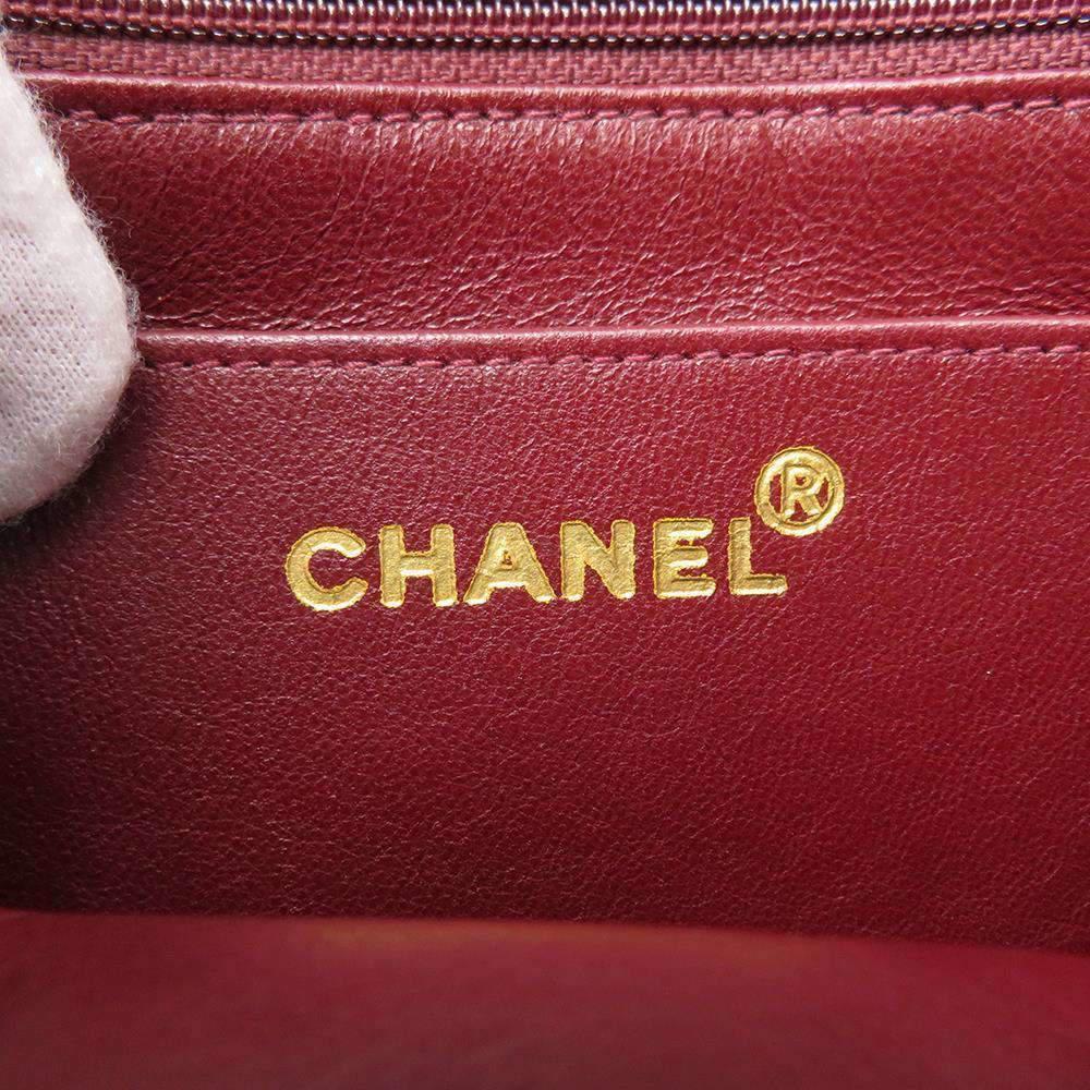 Chanel Black Lambskin Leather Square Mini Flap Bag商品第7张图片规格展示