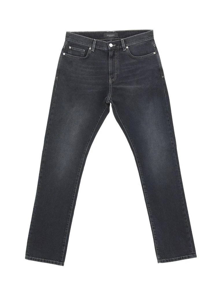 商品Versace|Versace Medusa Straight-Leg Denim Jeans,价格¥1457,第1张图片