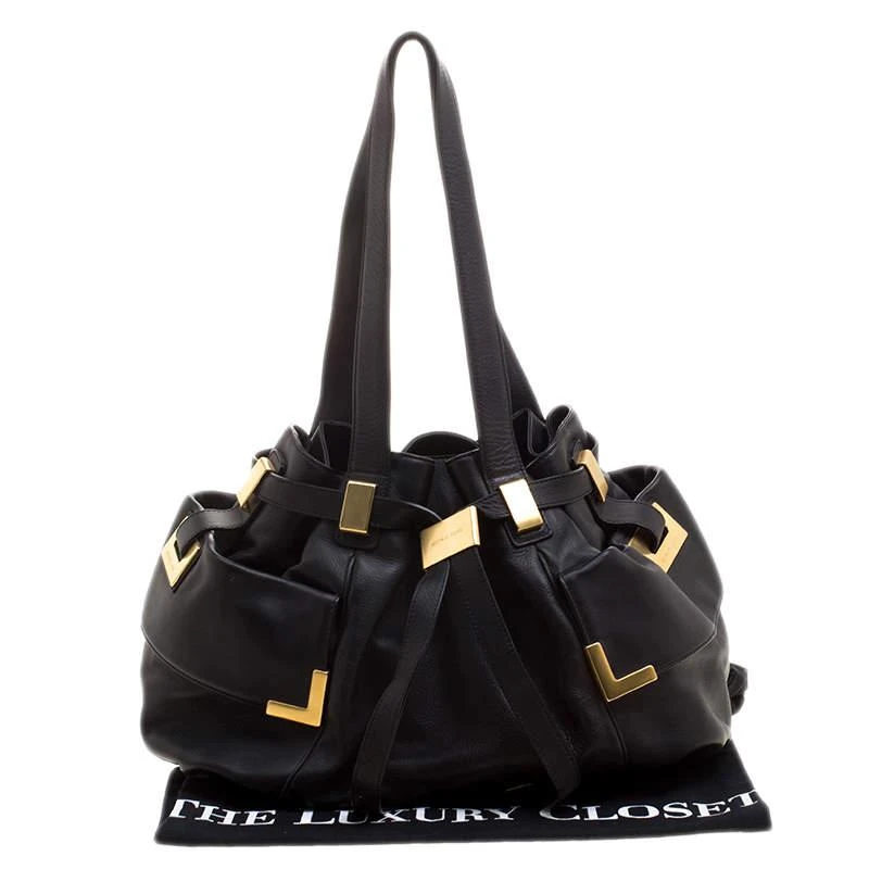 Michael Michael Kors Black Leather Tote 商品