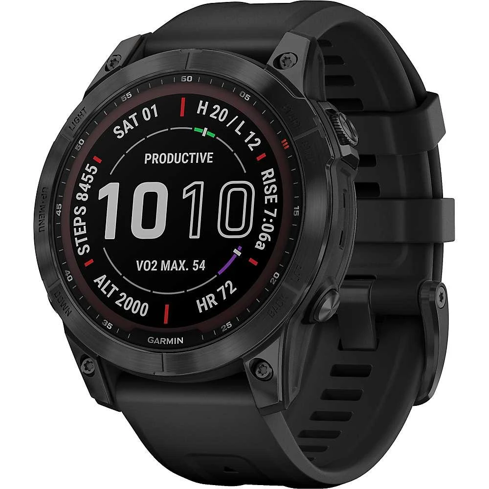 商品Garmin|Garmin Fenix 7 Sapphire Solar Watch,价格¥6603,第1张图片