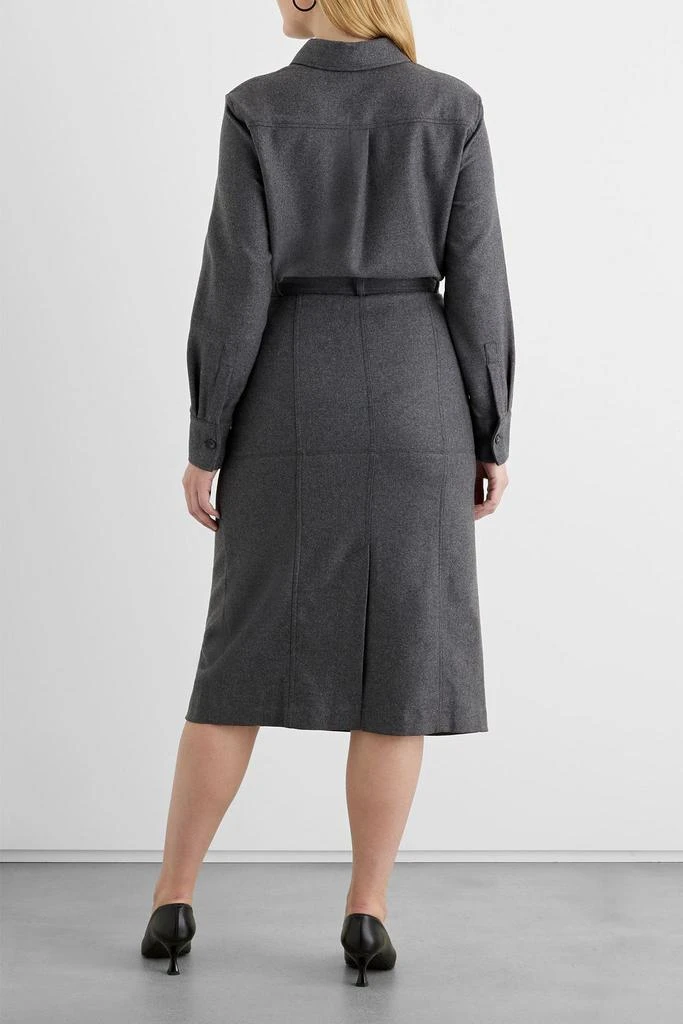Ann recycled wool-flannel shirt 商品