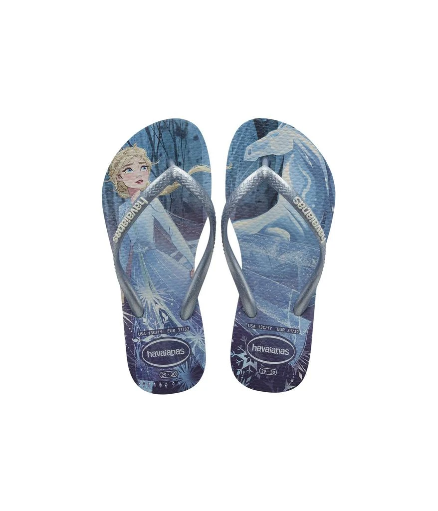 商品Havaianas|Slim Frozen Flip Flops (Toddler/Little Kid/Big Kid),价格¥152,第1张图片