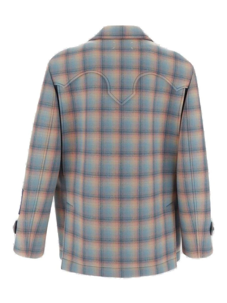 商品MAISON MARGIELA|Maison Margiela Single-Breasted Checked Blazer,价格¥18011,第2张图片详细描述