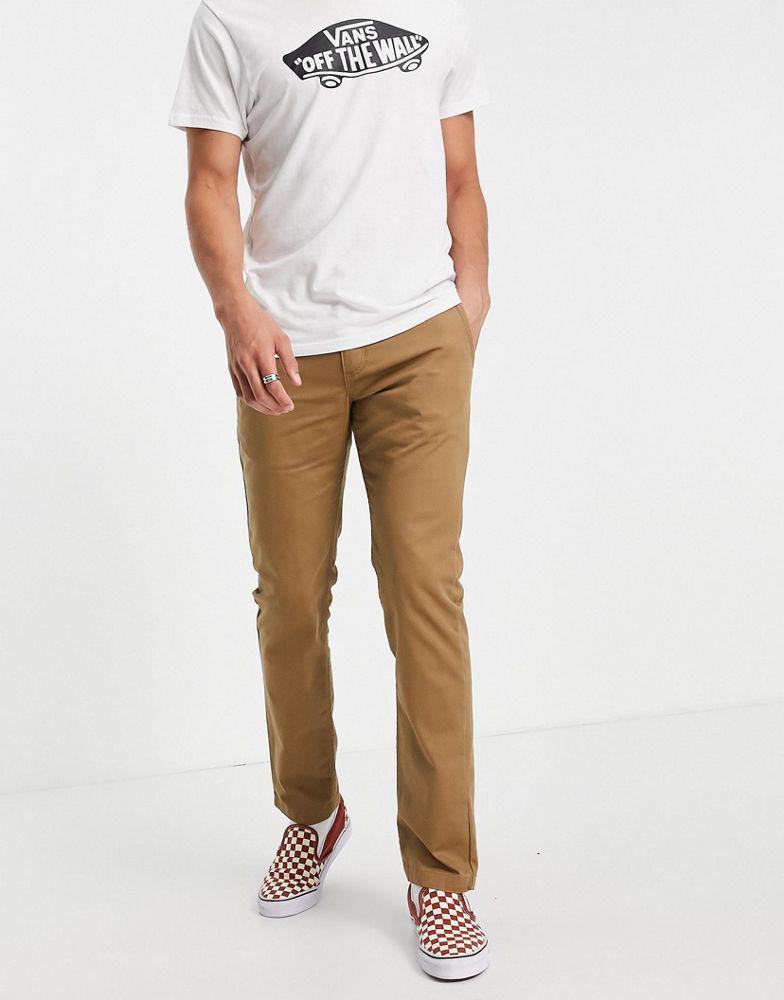 商品Vans|Vans Authentic slim fit chino trousers in brown,价格¥302,第6张图片详细描述