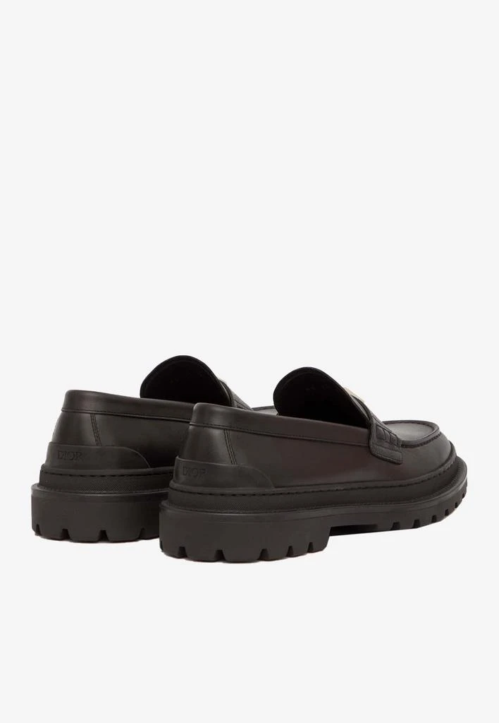 商品Dior|Logo Plaque Explorer Loafers in Calf Leather,价格¥4672,第4张图片详细描述