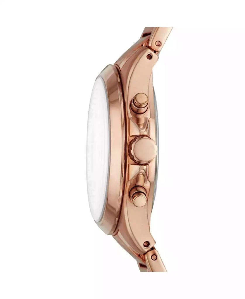 商品Fossil|Women's Modern Courier Chronograph Rose Gold Stainless Steel Watch 36mm,价格¥1475,第2张图片详细描述