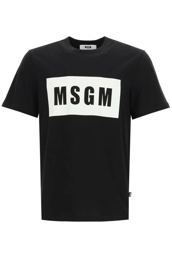 商品MSGM|Msgm logo box t-shirt,价格¥665,第1张图片