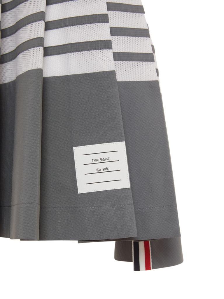 商品Thom Browne|Pleated Jersey Four Bar Mini Skirt,价格¥8711,第5张图片详细描述