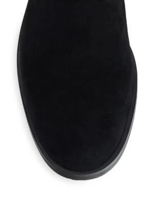 商品Stuart Weitzman|女式 Jocey系列 过膝靴 系带长靴 麂皮,价格¥3235,第5张图片详细描述