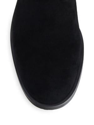 商品Stuart Weitzman|女式 Jocey系列 过膝靴 系带长靴 麂皮,价格¥2575详情, 第7张图片描述