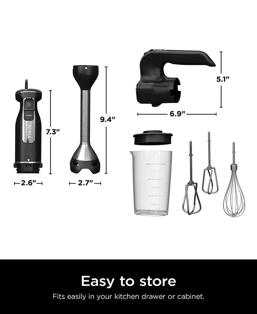 Foodi Power Mixer System Immersion Blender & Hand Mixer, CI101 商品