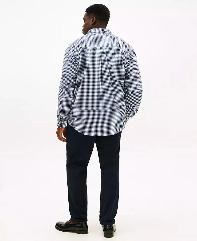 商品Tommy Hilfiger|Men's Big & Tall Classic-Fit Twain Stretch Check Shirt,价格¥316,第3张图片详细描述
