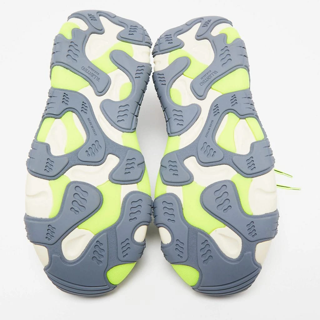 Valentino Multicolor Suede and Leather VLTN Wod Sneakers Size 43.5  商品