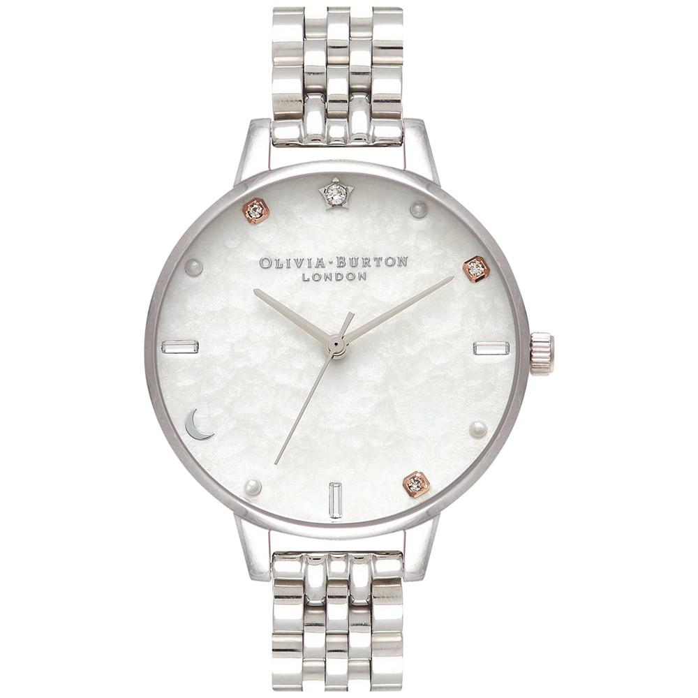 Women's Celestial Stainless Steel Bracelet Watch 34mm商品第1张图片规格展示