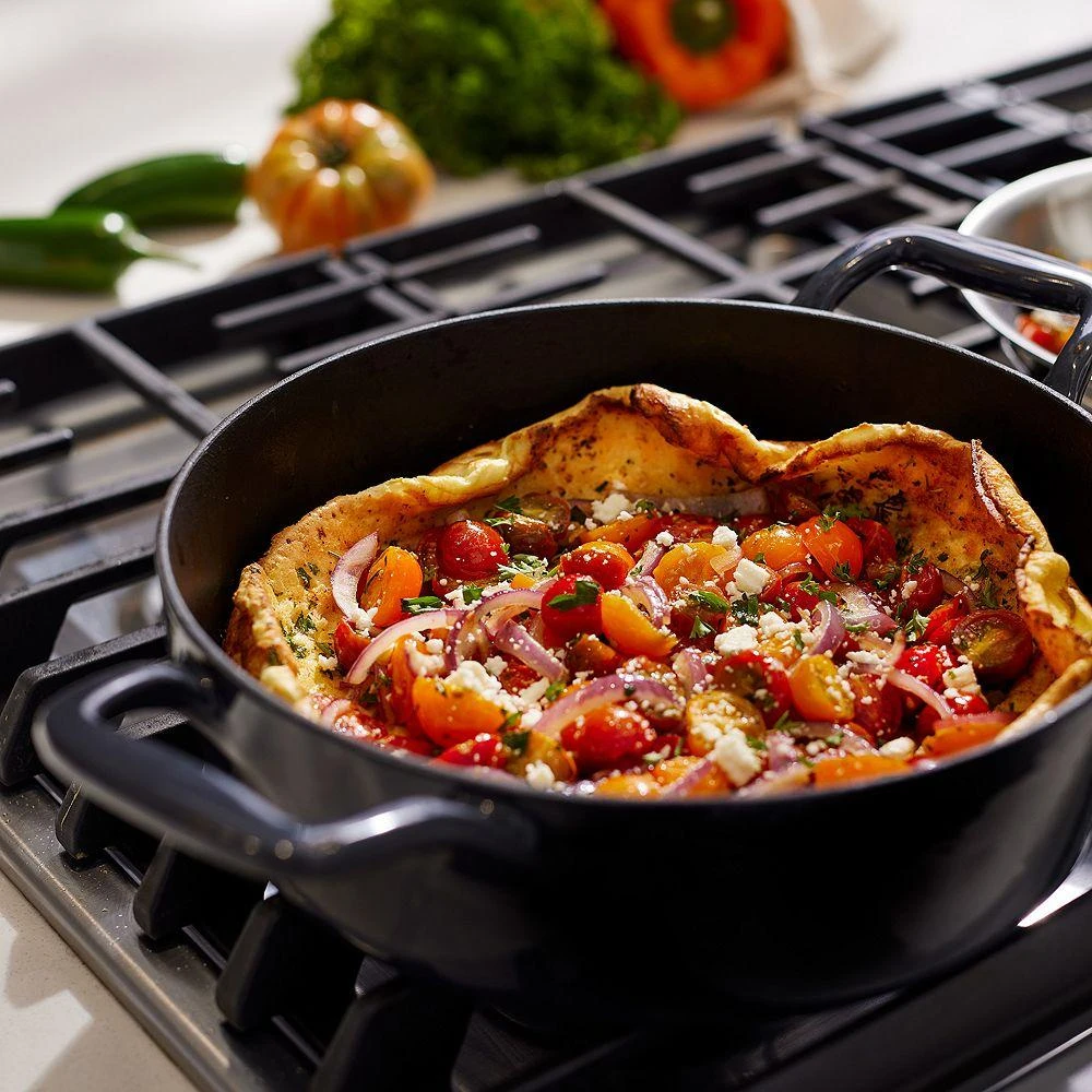 4 Quart Enameled Cast Iron Braiser & Trivet 商品