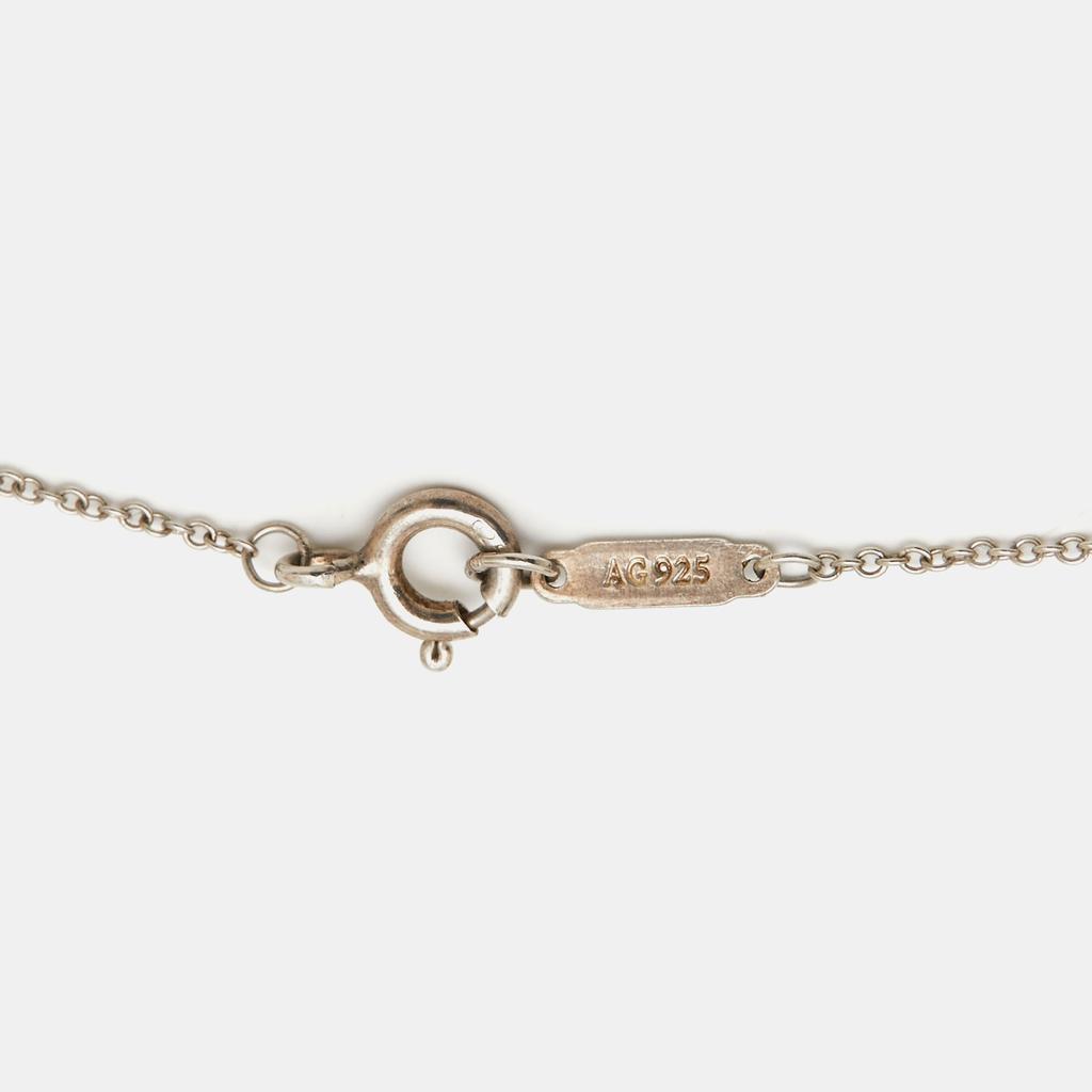 Tiffany & Co. Return To Tiffany  Enamel Heart Tag Sterling Silver Necklace商品第5张图片规格展示